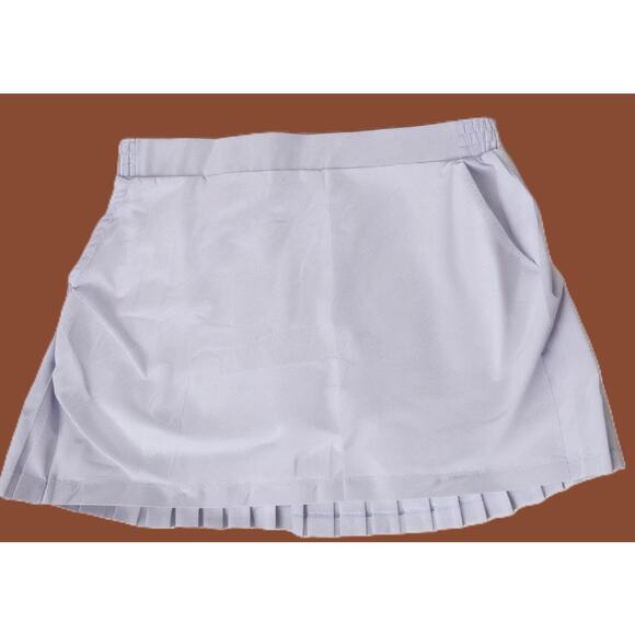 NWT CALIA Purple Pleated Ace Golf Skort  16" Length Womens Large - Picture 1 of 2